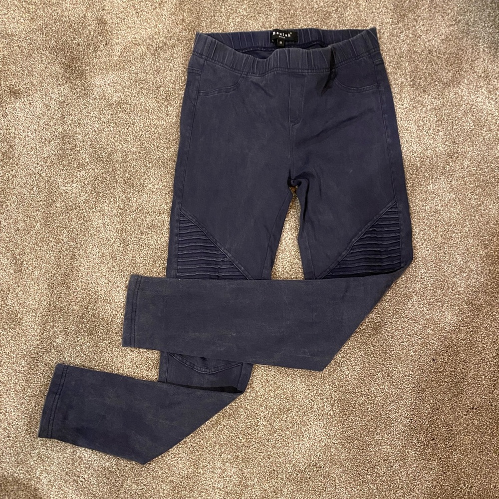 Blue jeggings from Vici